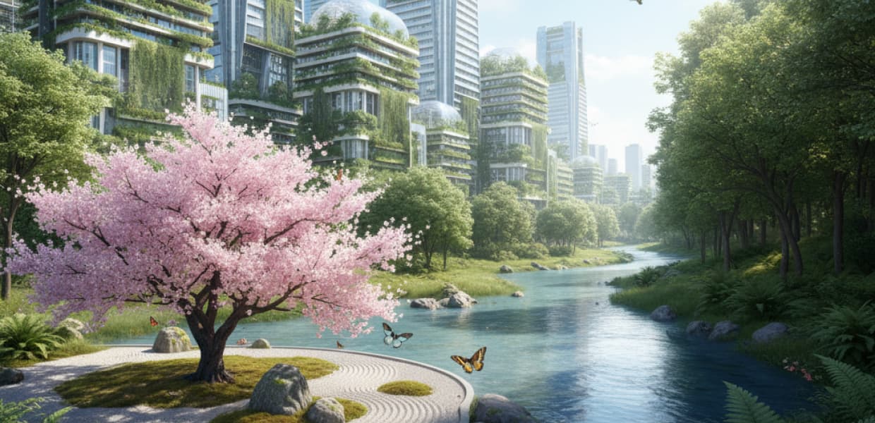 Imagen de portada para Japón lidera el desarrollo verde: innovación y conservación para un futuro sostenible