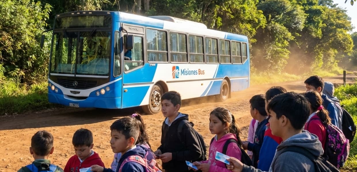 Imagen de portada para Misiones garantiza el Boleto Estudiantil Gratuito 2026: inscripciones abiertas desde este lunes