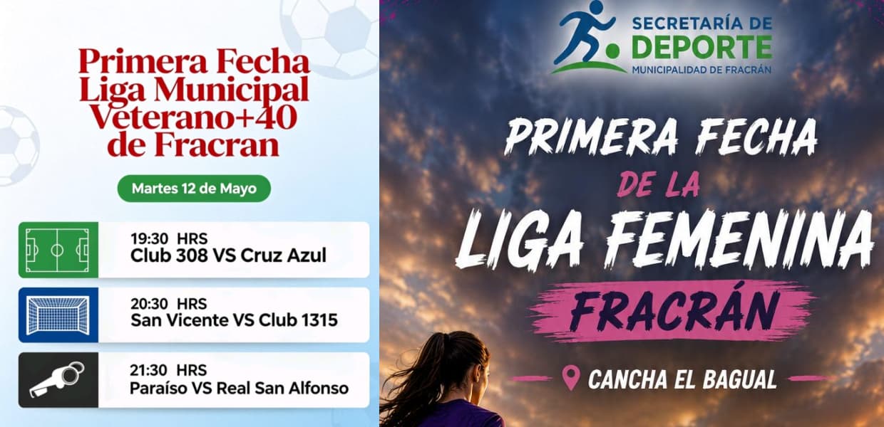 Imagen de portada para Arranca el fútbol en Fracrán: Liga Femenina el sábado y Veteranos +40 el martes
