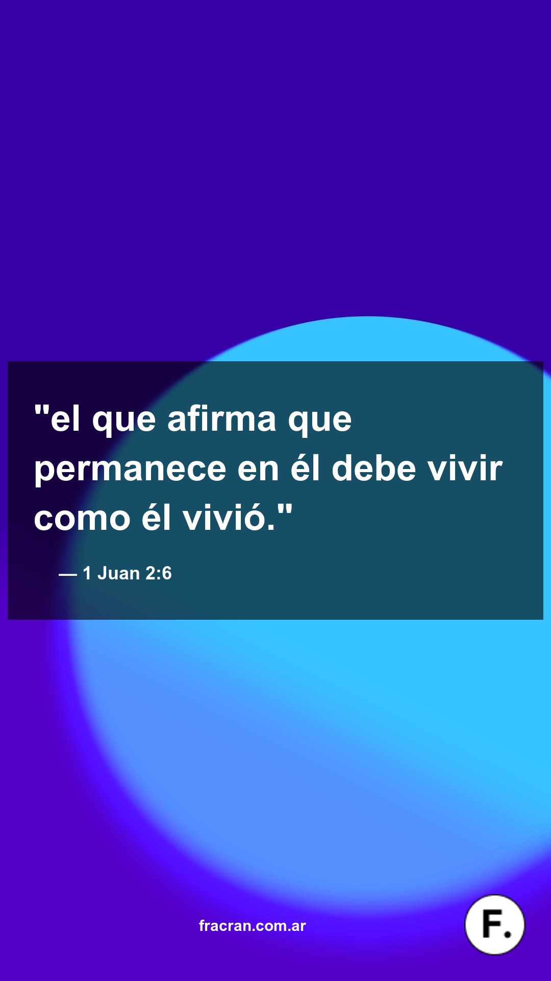 La Palabra del Día - 1 Juan 2:6