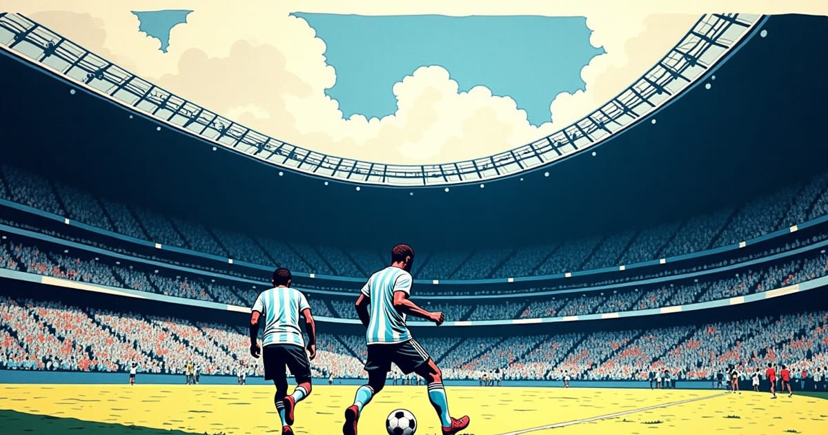 Imagen de portada para Argentina busca el pase ante Austria, con Messi a un gol de la historia
