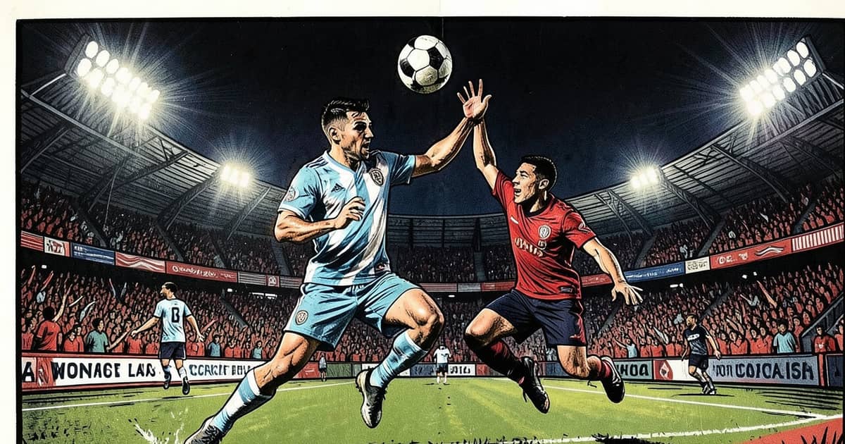 Imagen de portada para Argentina sufrió, remontó y ahora espera a Suiza en cuartos