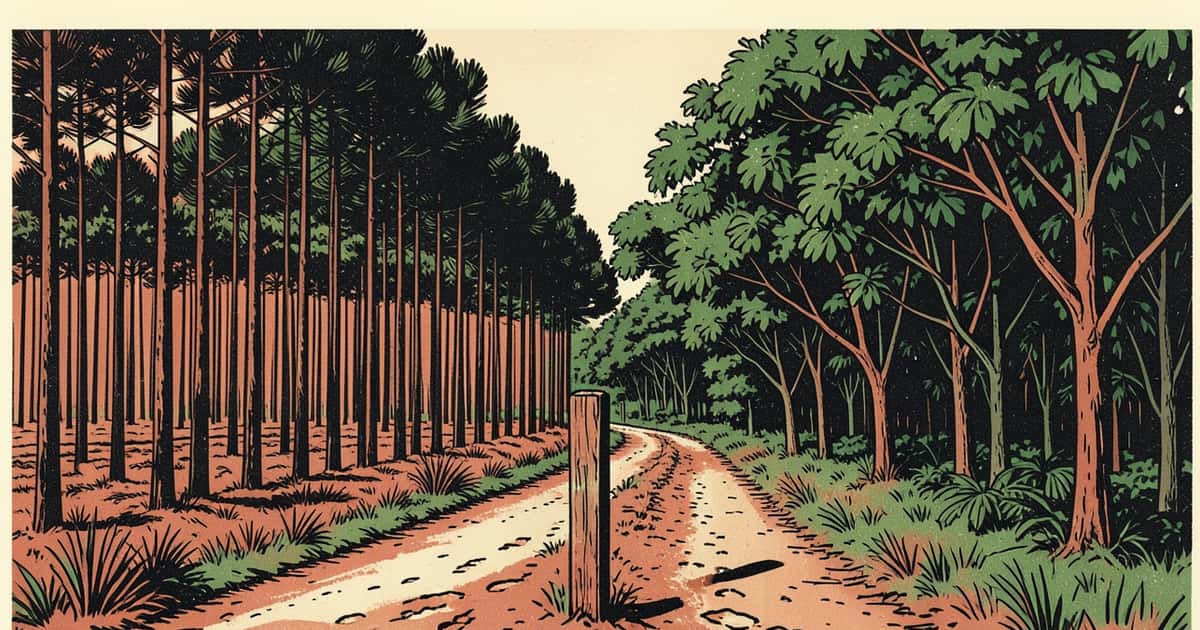 Ilustración editorial de portada sobre San Pedro: detienen a más campesinos pese al freno judicial