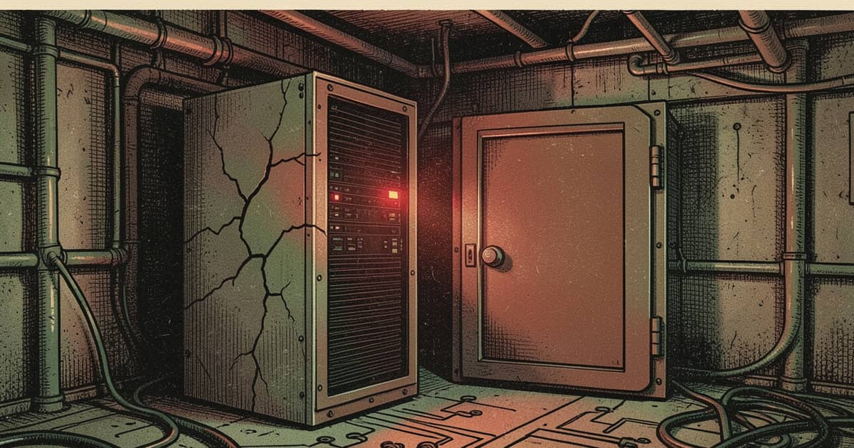 Ilustración editorial de portada sobre OpenAI y Anthropic preparan el plan para el día después