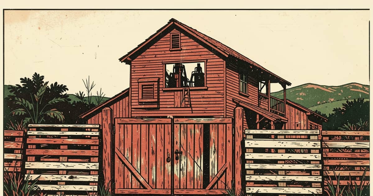 Ilustración editorial de portada sobre Quiebra de Linor en Azara: 130 familias sin cobrar