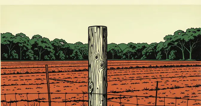 Ilustración editorial de portada sobre Misiones irá a la Justicia por tierras a extranjeros